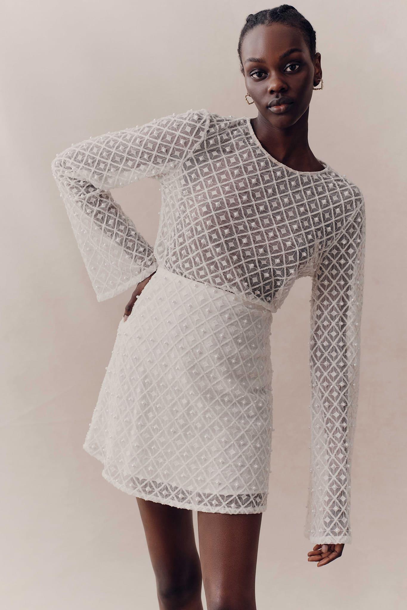 Freya Diamond Pearl Top Product Image