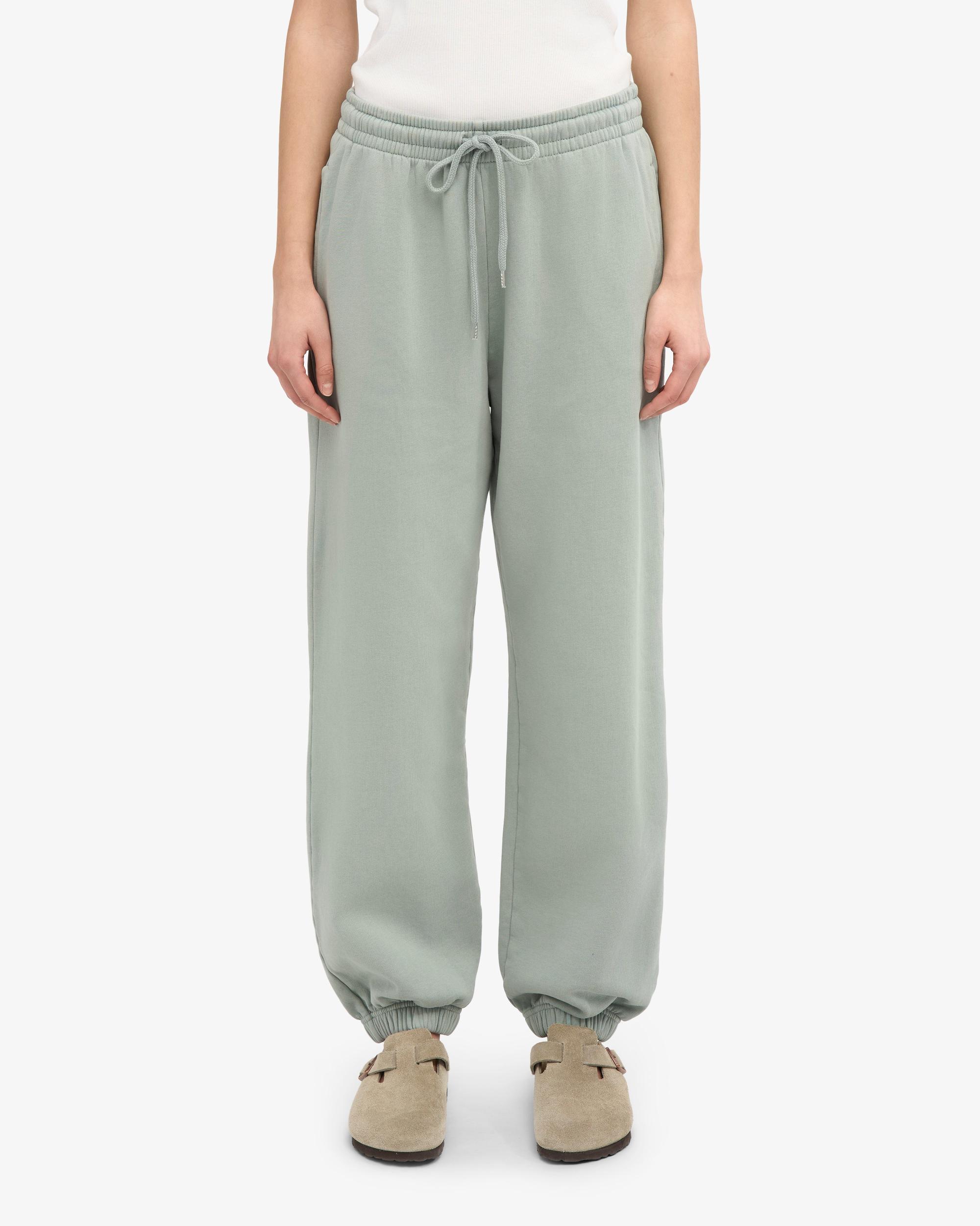 Organic Relaxed Sweatpants - Steel Blue Product Image