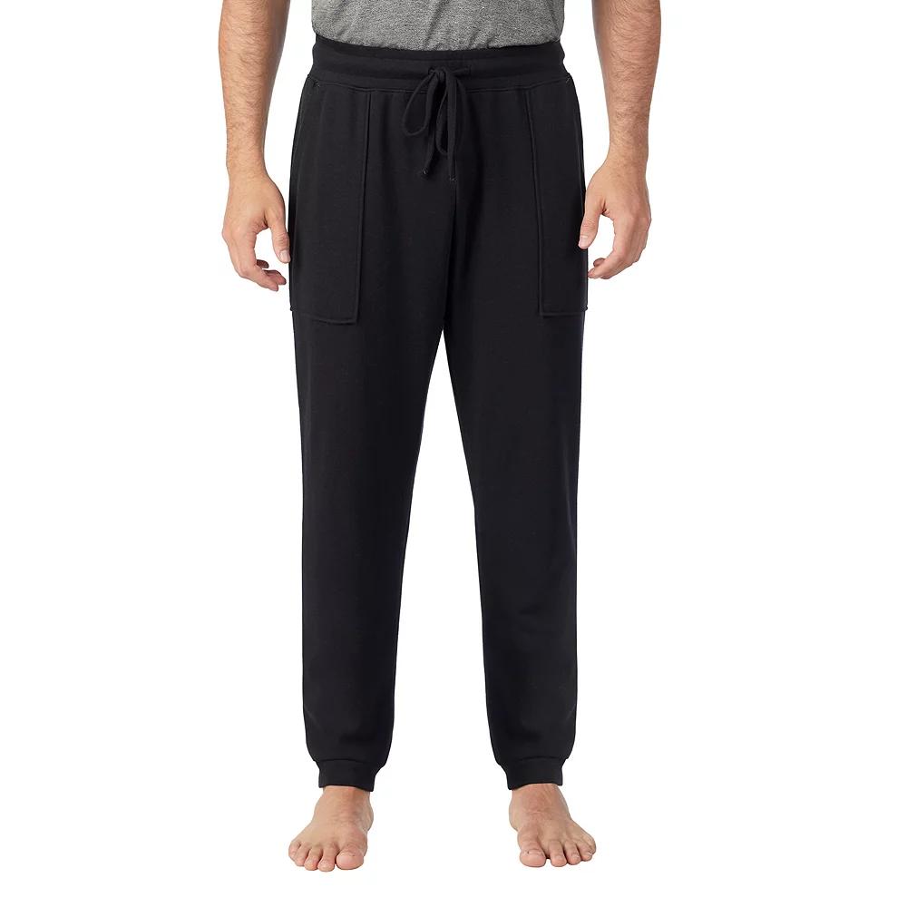 Mens Cuddl Duds Essentials Banded-Bottom Pajama Pants Product Image
