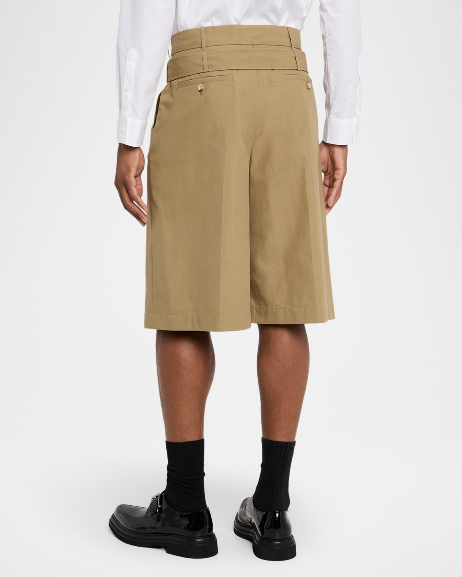 Men's Wide-Leg Multi-Belt Loop Shorts Product Image