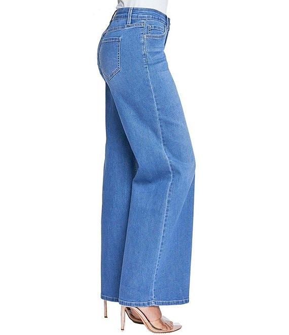 YMI Jeanswear Low Rise Wide Leg Jeans Product Image