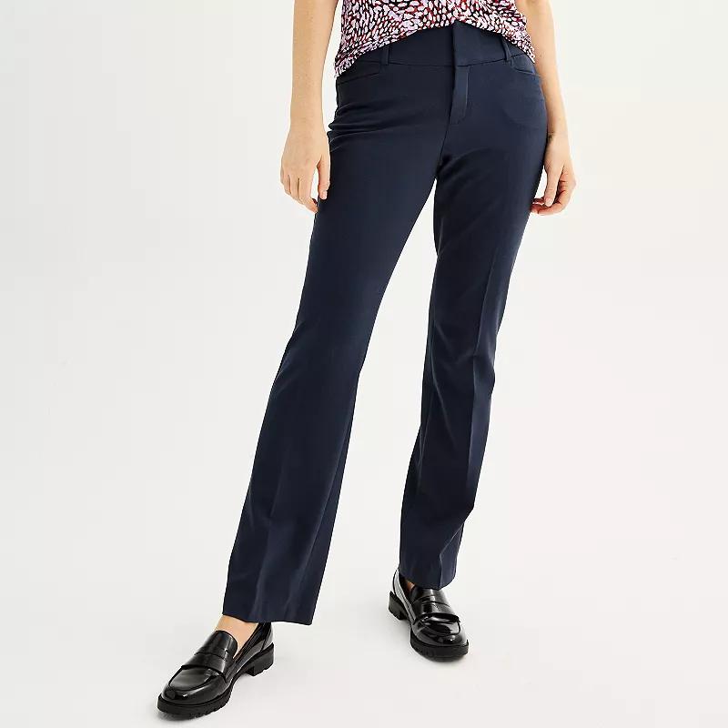 Womens Nine West Magic Waist Bootcut Pants Product Image