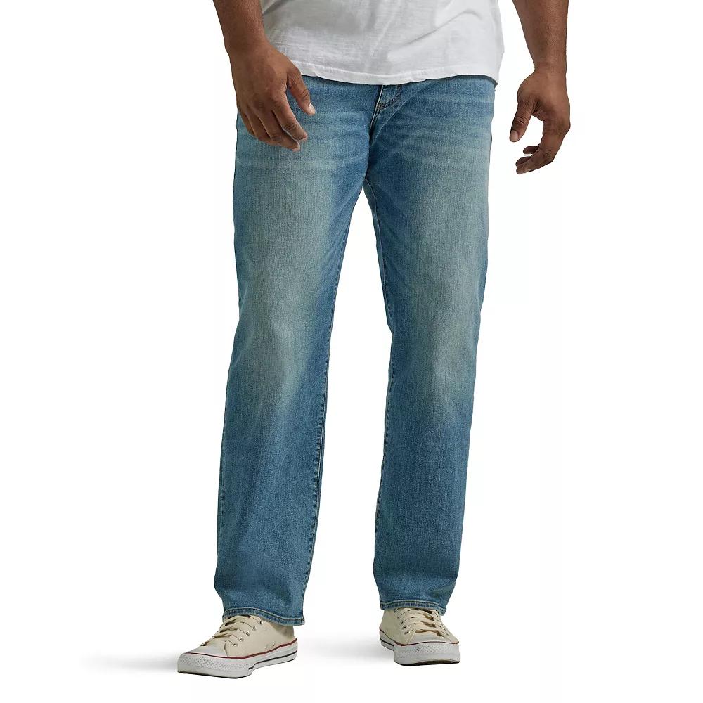 Big & Tall Lee® Extreme Motion MVP Relaxed-Fit Straight-Leg Jeans, Men's,  Product Image