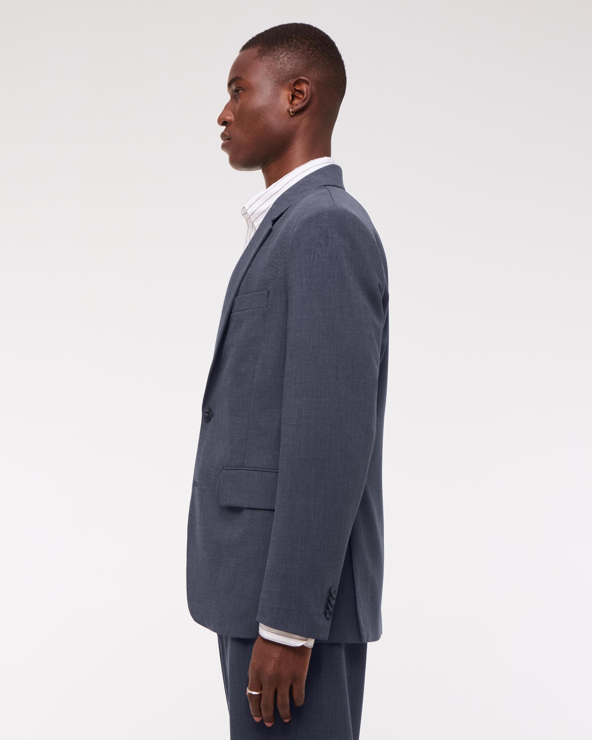 The A&F Collins Slim Blazer Product Image