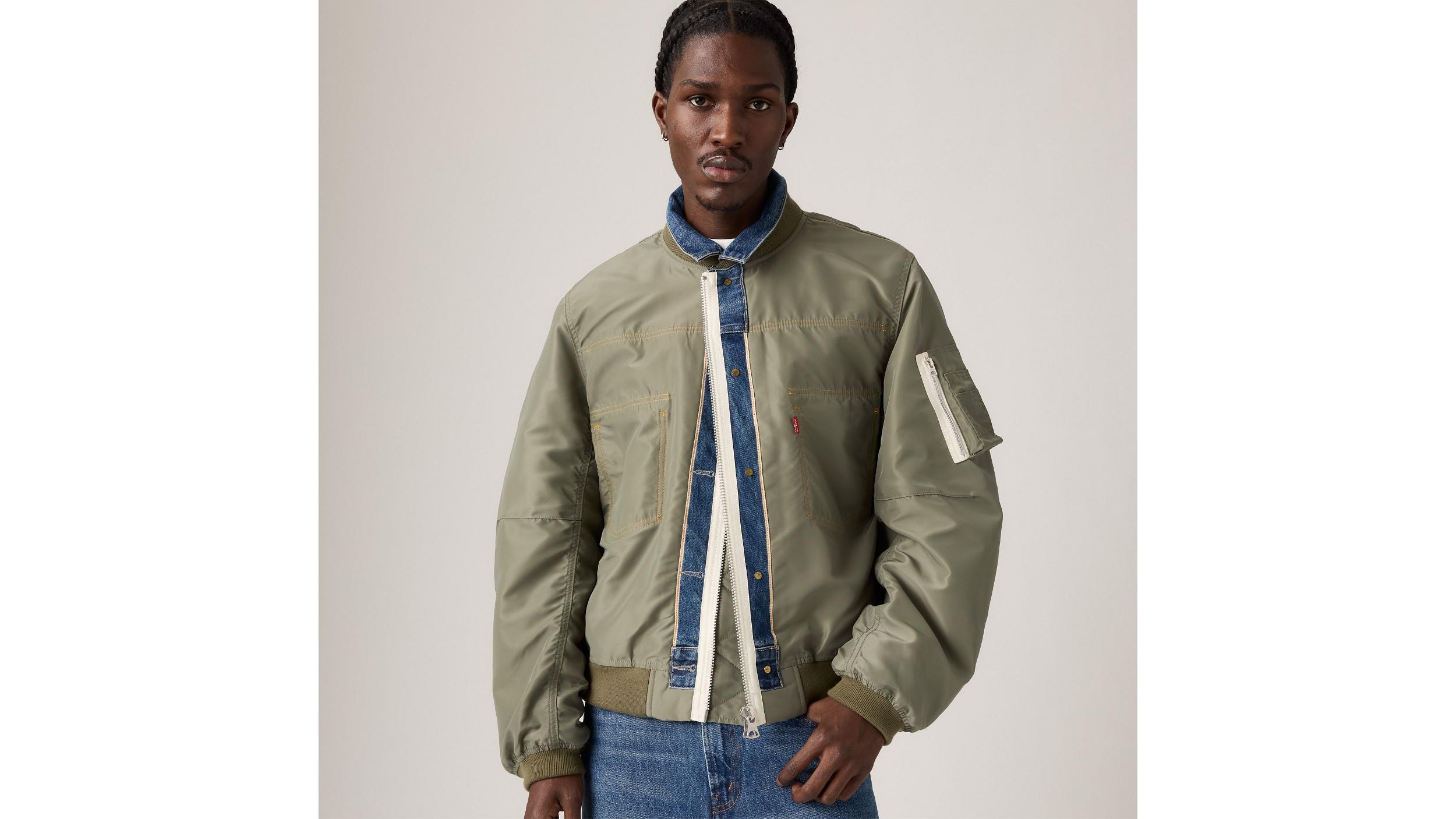 Levi’s® x sacai Men’s Denim x Nylon Twill Reversible Blouson Product Image