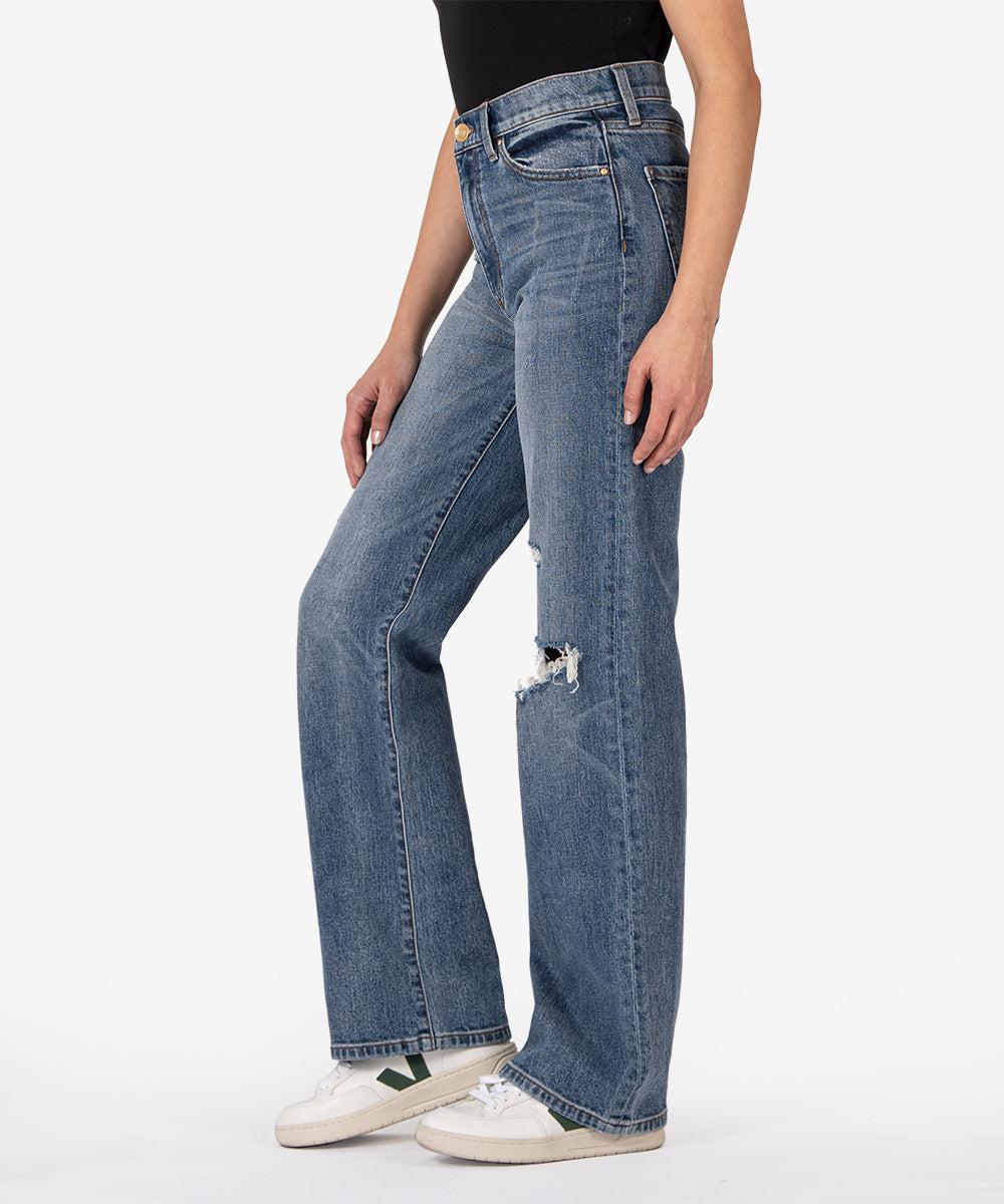 Sienna High Rise Wide Leg 5 Pocket - Publicized Wash Product Image