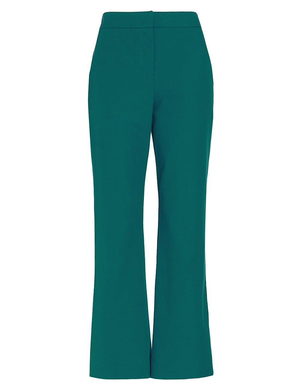 Womens Lulu Cropped Straight-Leg Pants Product Image