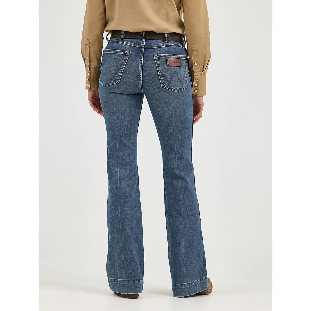Women's Wrangler Retro® Bailey High Rise Trouser Jean in Shelby Product Image