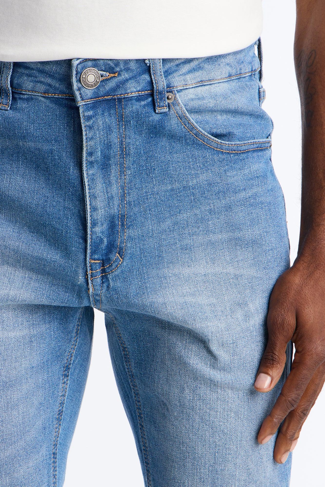 Essential Slim Stretch Jean - Medium Blue Wash Male Product Image