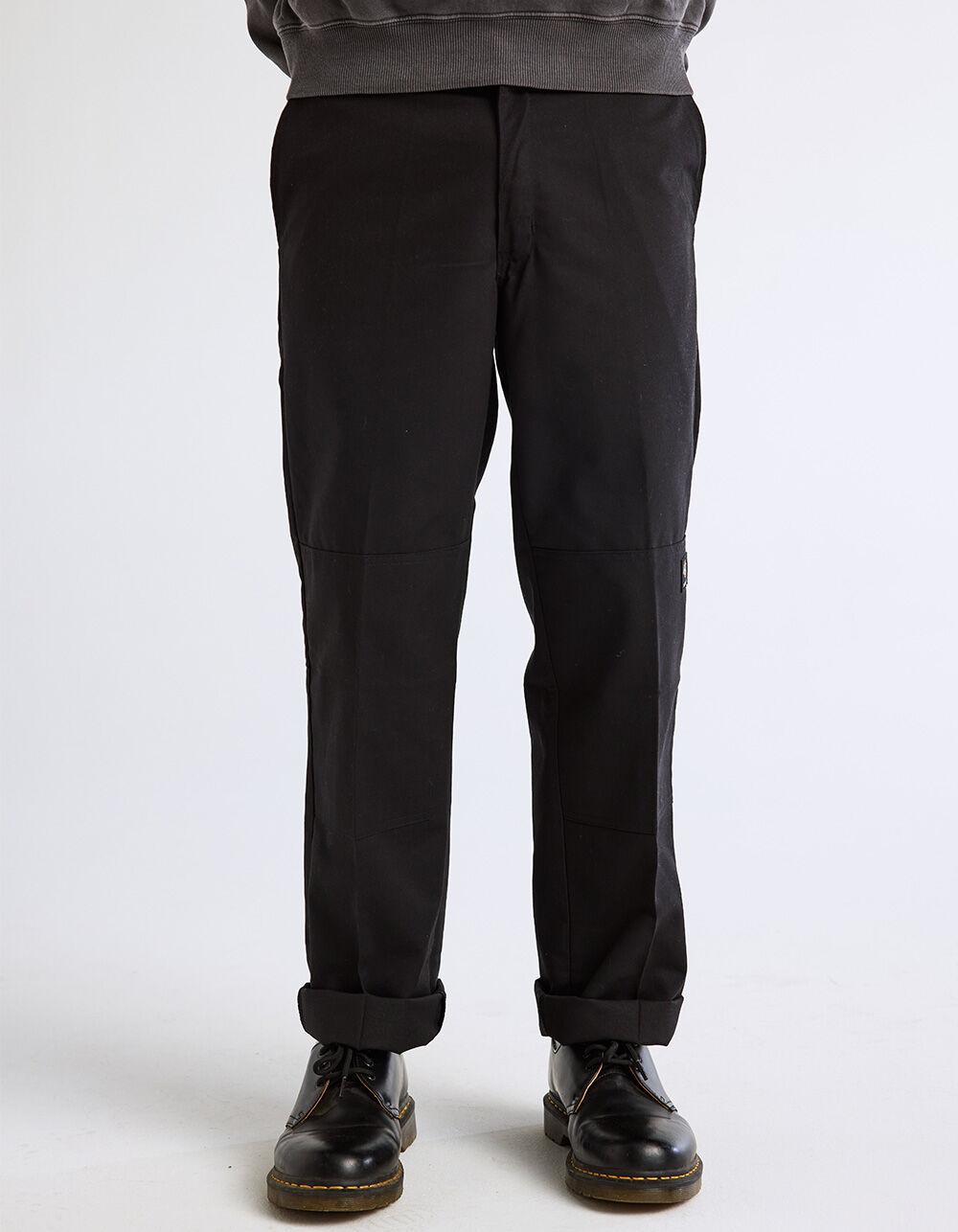 DICKIES Skateboarding Regular Fit Double Knee Mens Pants - BLACK Product Image