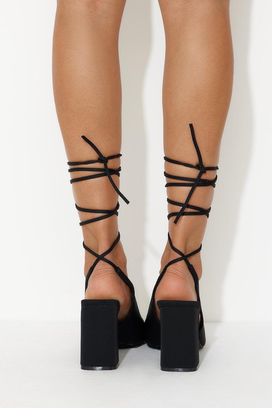 BILLINI Winifred Heels Black Neoprene Product Image