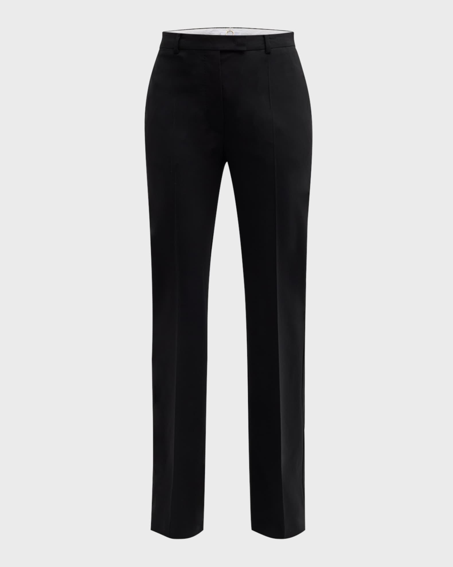 Mid-Rise Flare Trousers Product Image