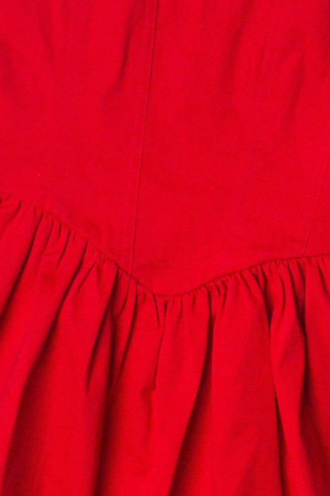 Fitted Bodice Mini Dress Product Image