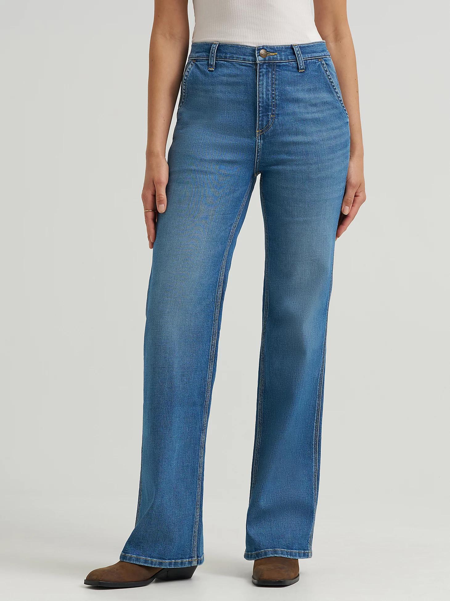 Women's Legendary High Rise A-Line Jean | Women's Jeans | Lee® Product Image