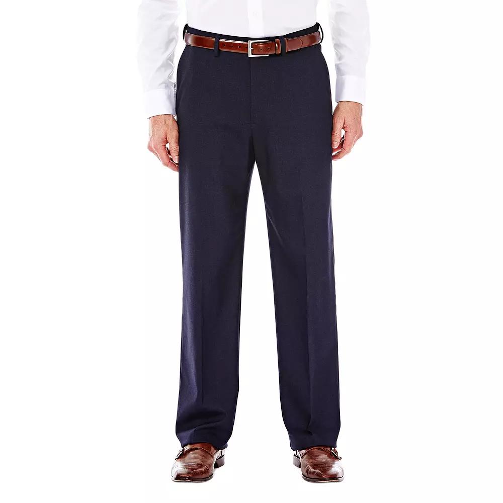 Men's Haggar® Premium Classic-Fit Flat-Front Stretch Suit Pants,  Product Image