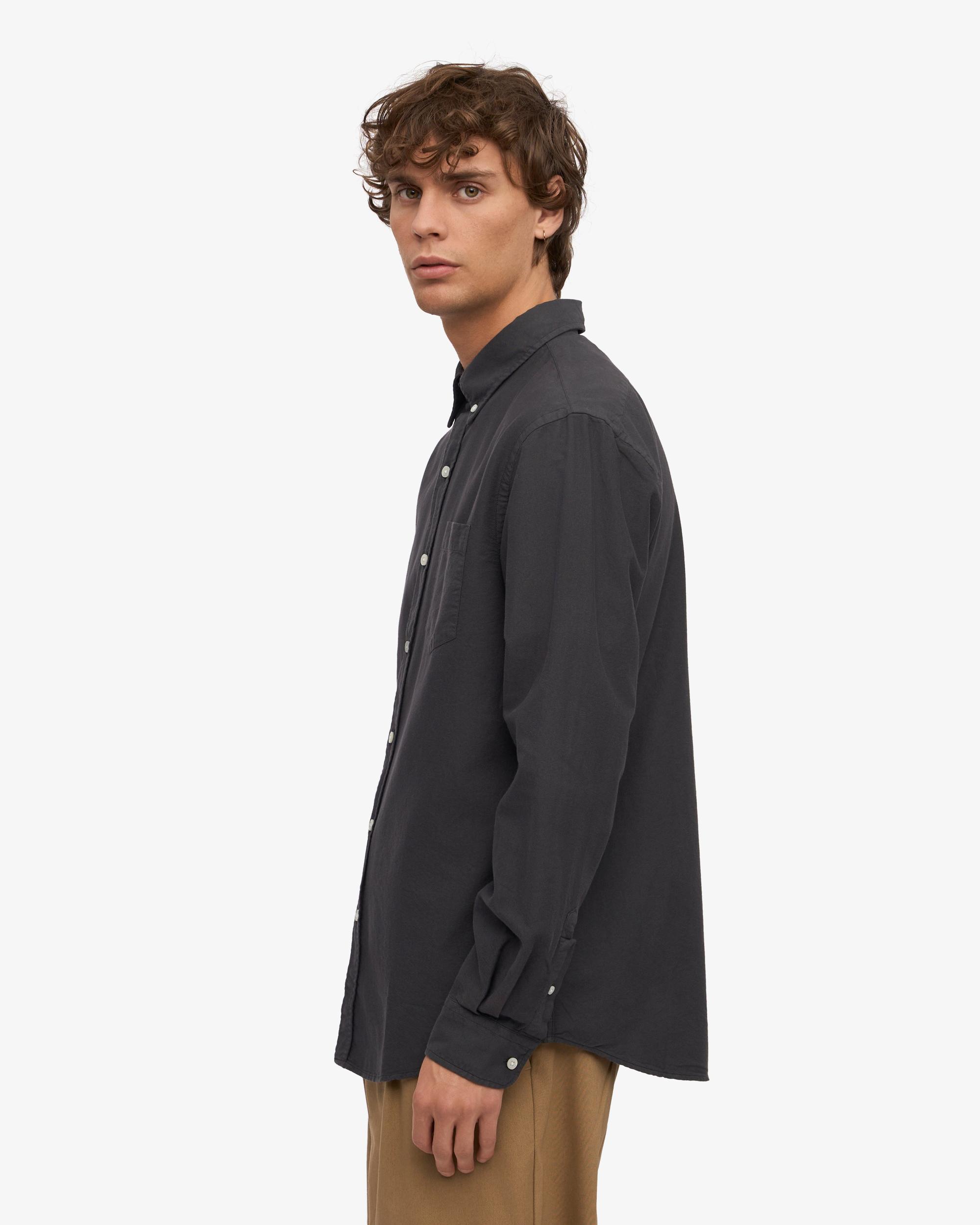 Organic Button Down Shirt - Purple Haze Product Image