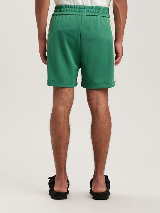 CLASSIC LOGO TRACK SHORTS FOREST GREEN - Product Image
