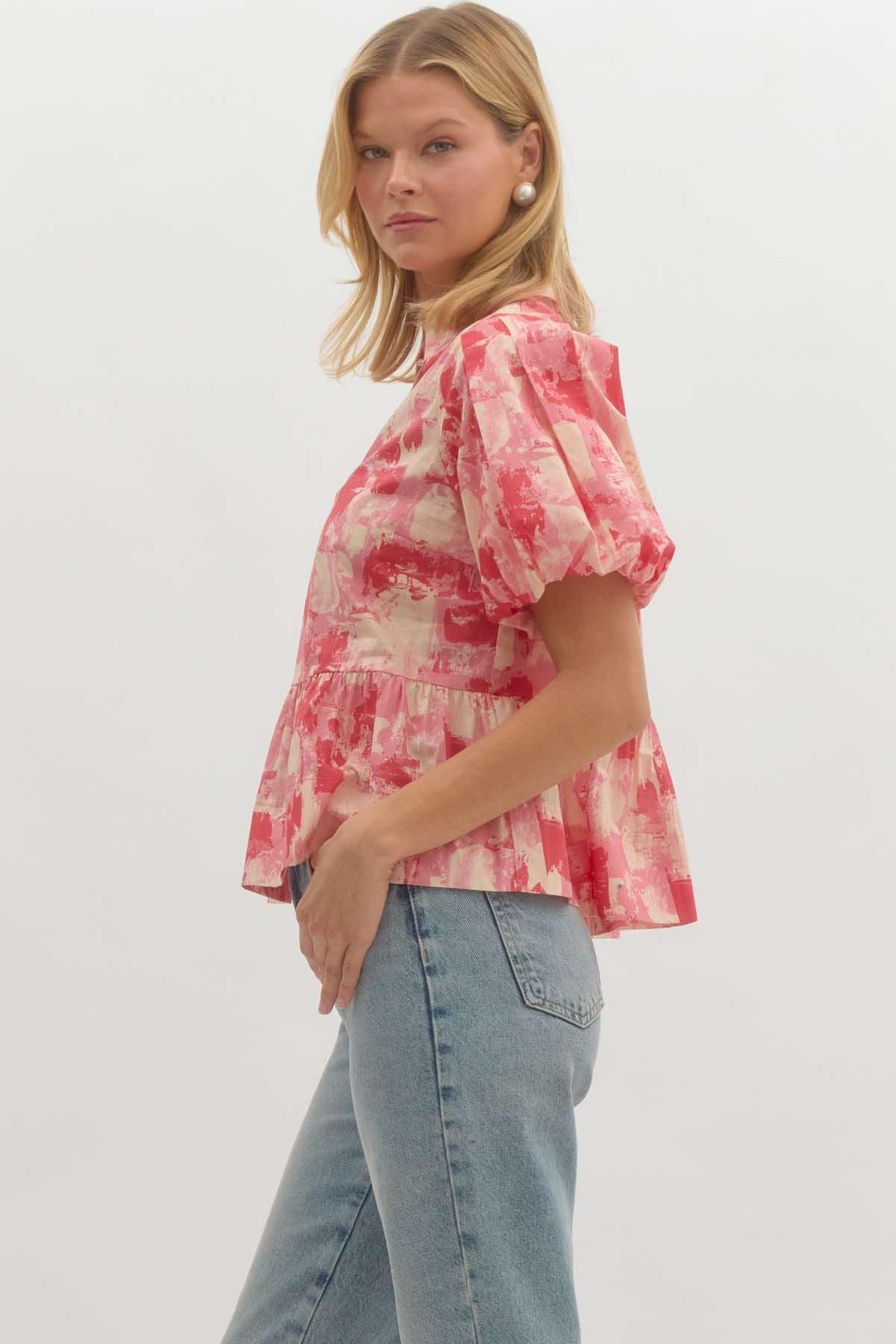 The Blush Mirage Top Product Image