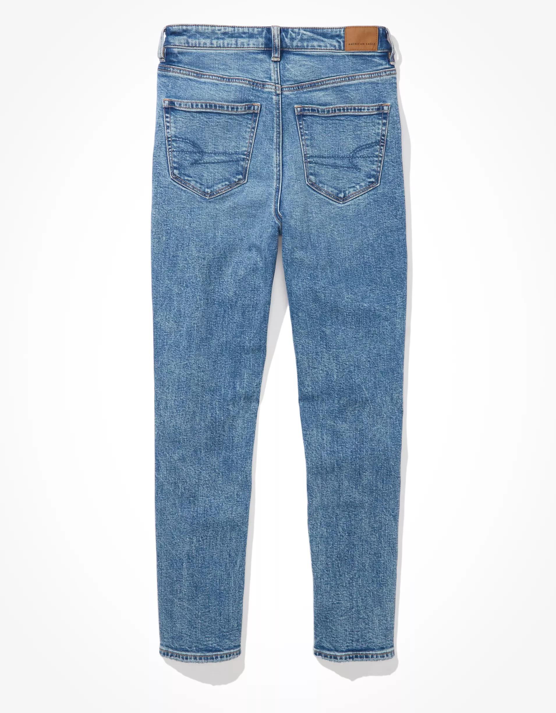 AE Strigid Ripped Mom Jean Product Image