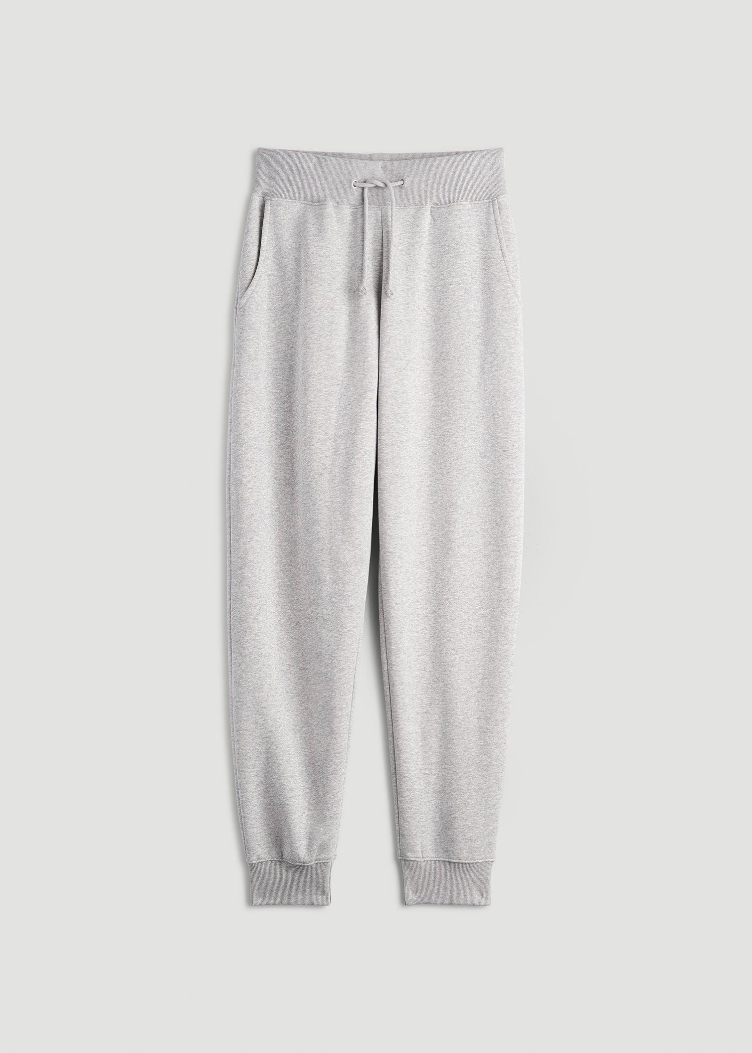 A.T. Basics Athletic Joggers for Tall Women in Grey Mix Female Product Image