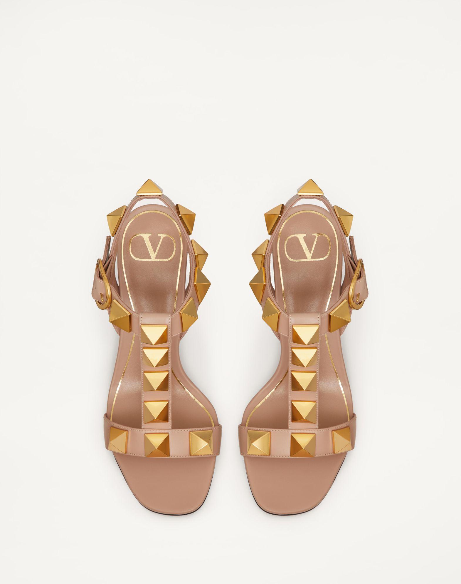 Roman Stud Calfskin Sandal 90 Mm Product Image