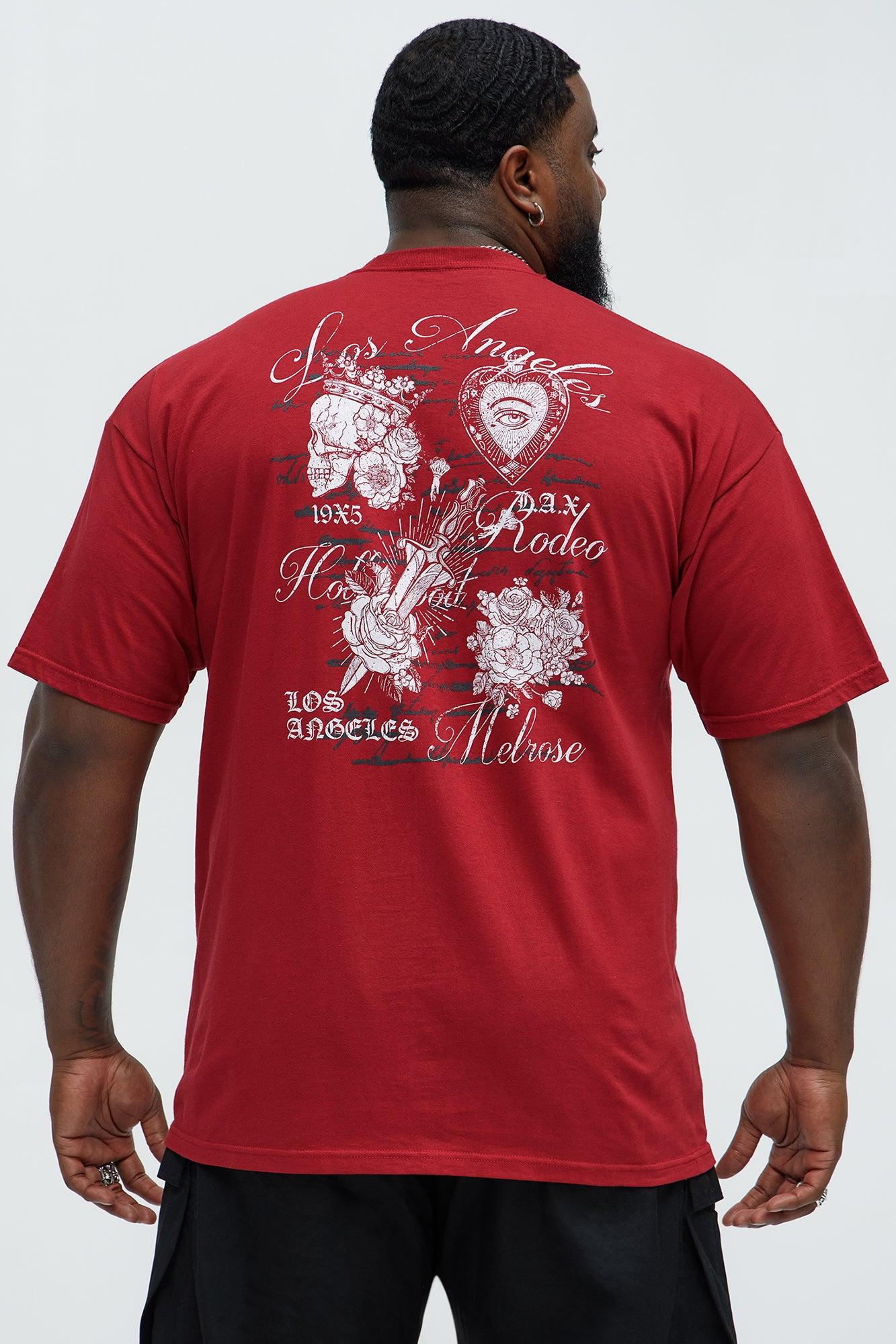 LA Royality Short Sleeve Tee - Red Product Image