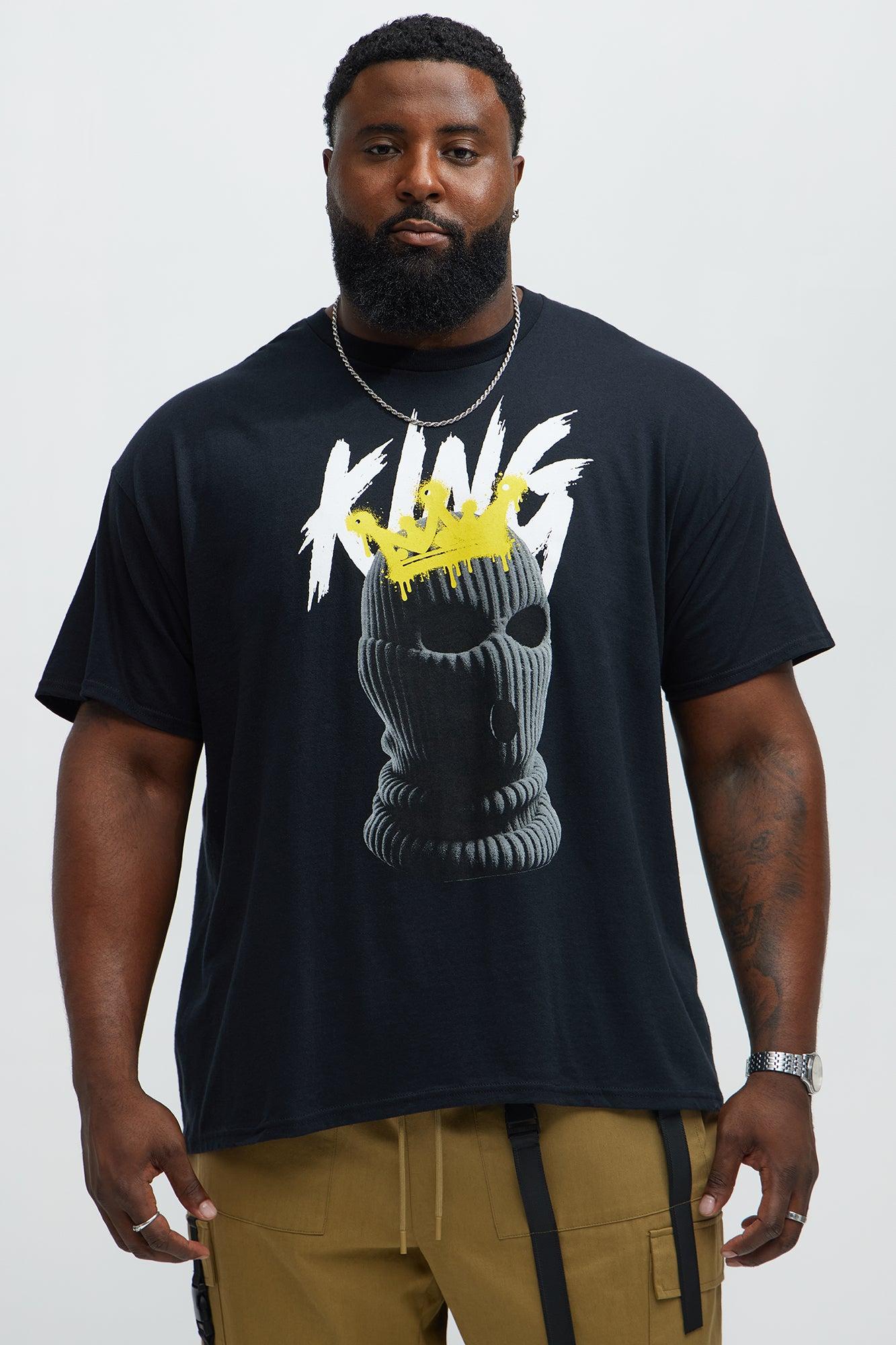 Masked Royalty Short Sleeve Tee - Black Male Product Image