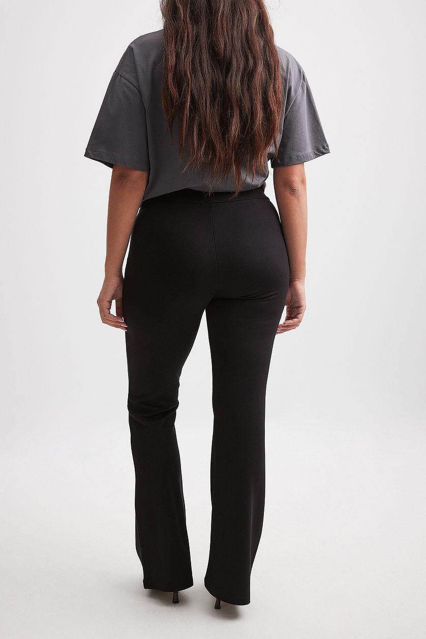 Boot Cut Mid Waist Leggings Product Image