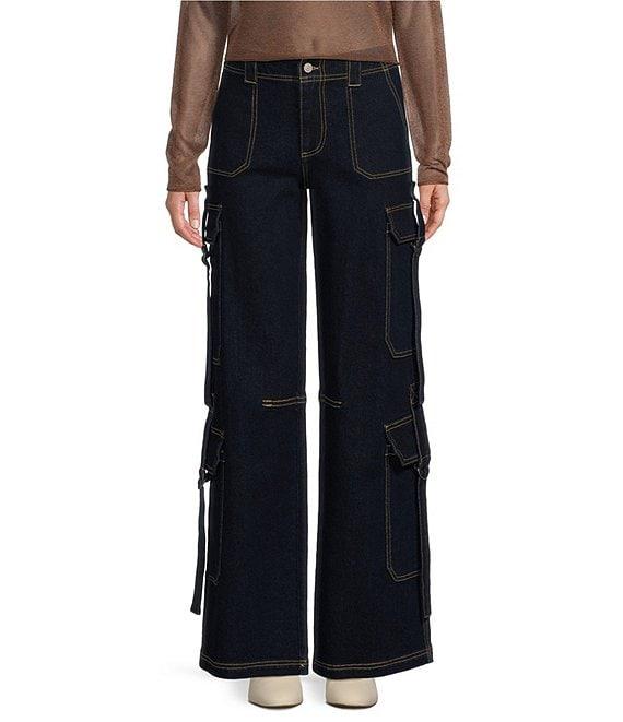 GB Denim Cargo Pants Product Image