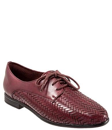Trotters Womens Lizzie Herringbone Woven Leather Lace Product Image