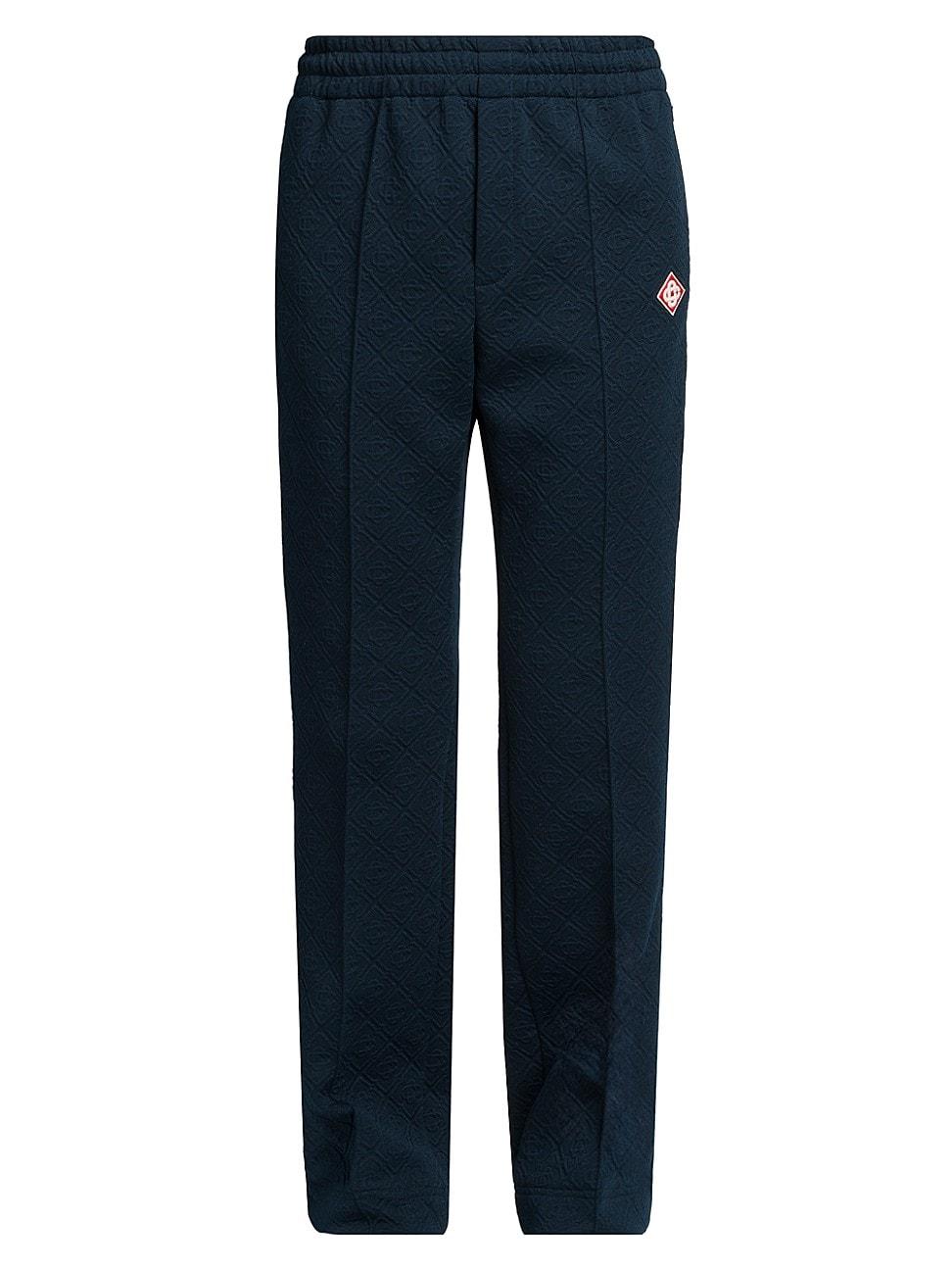 Mens Contrast Piping Track Pants Product Image
