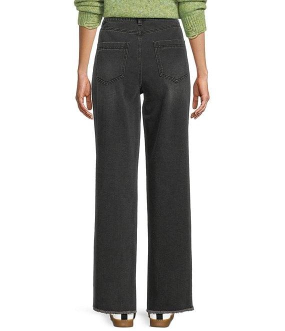 C&V Chelsea & Violet Full Length Stud Jeans Product Image