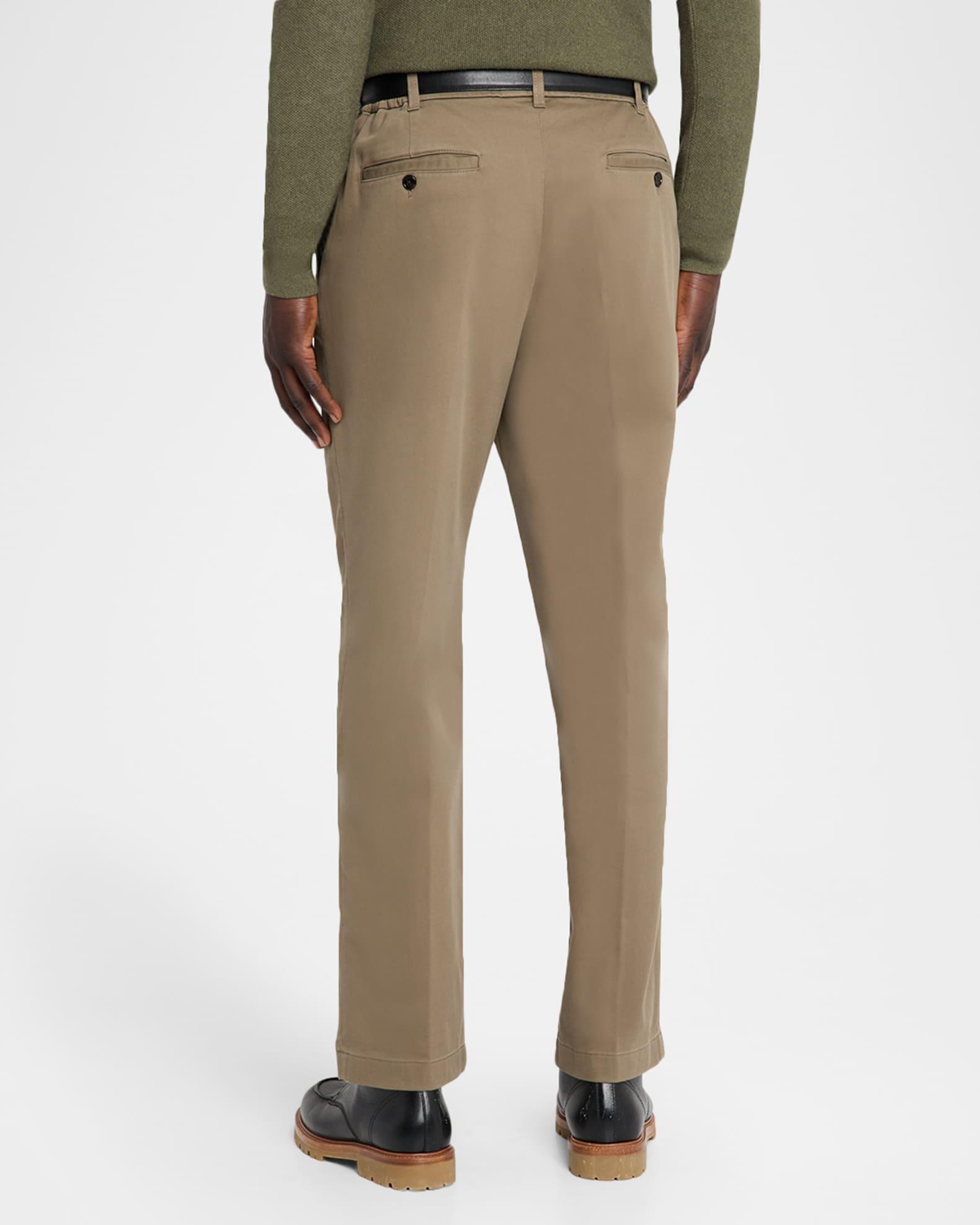 Men's Cotton Twill Straight-Fit Chino Pants Product Image