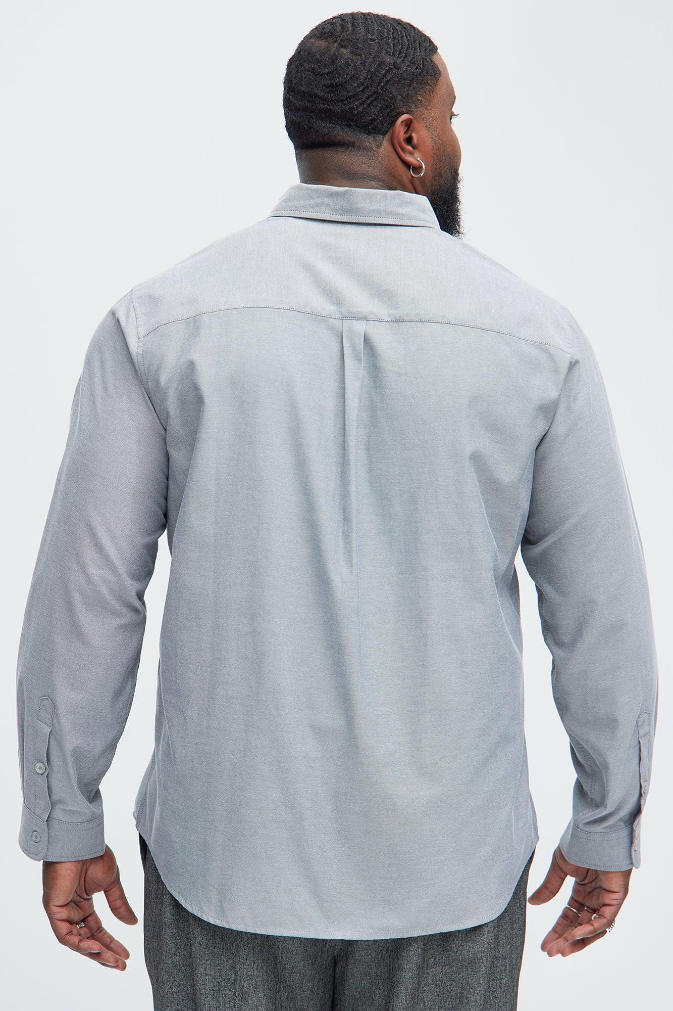 Oxford Classic Shirt - Grey Product Image