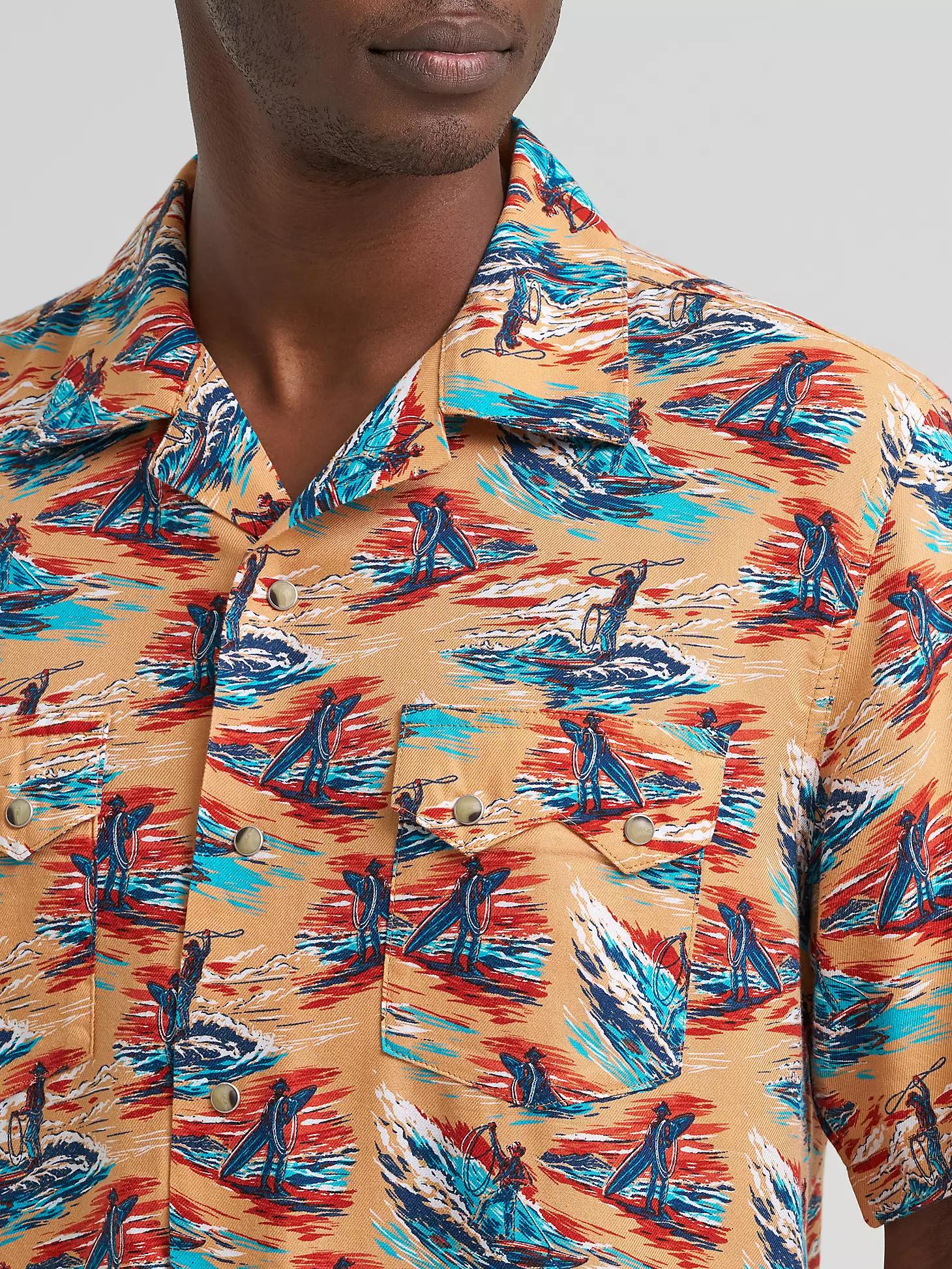 Wrangler® Coconut Cowboy Camp Shirt | Men's SHIRTS | Wrangler® Product Image
