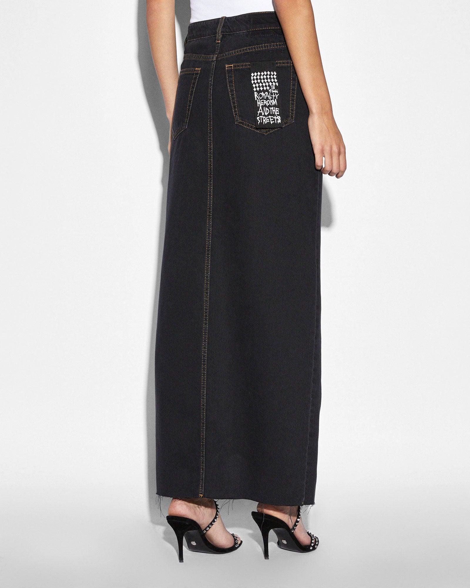KARA MAXI SKIRT PITCH Female Product Image