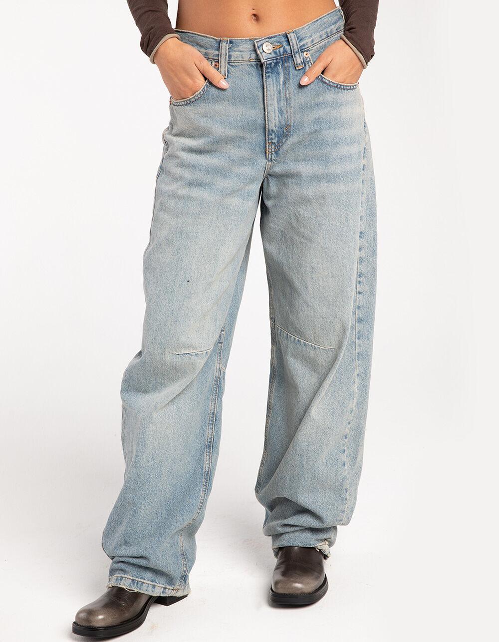 BDG Urban Outfitters Logan Loose Fit Womens Jeans - LT BLAST Product Image