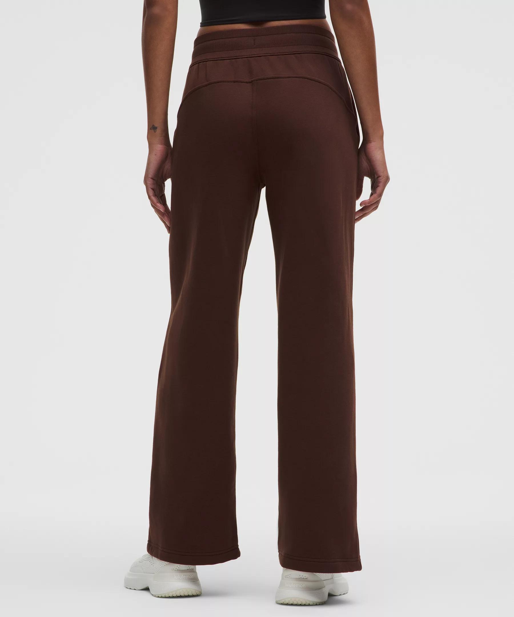 Scuba Mid-Rise Wide-Leg Pant *Short Product Image