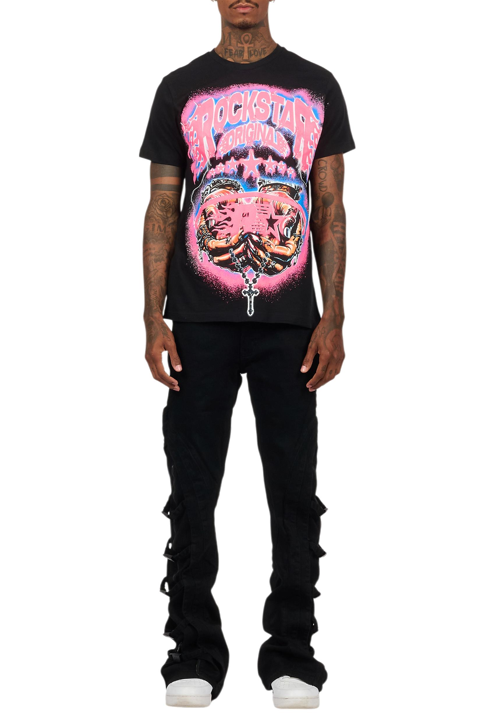 Zeniyah Black Oversized T-Shirt Female Product Image