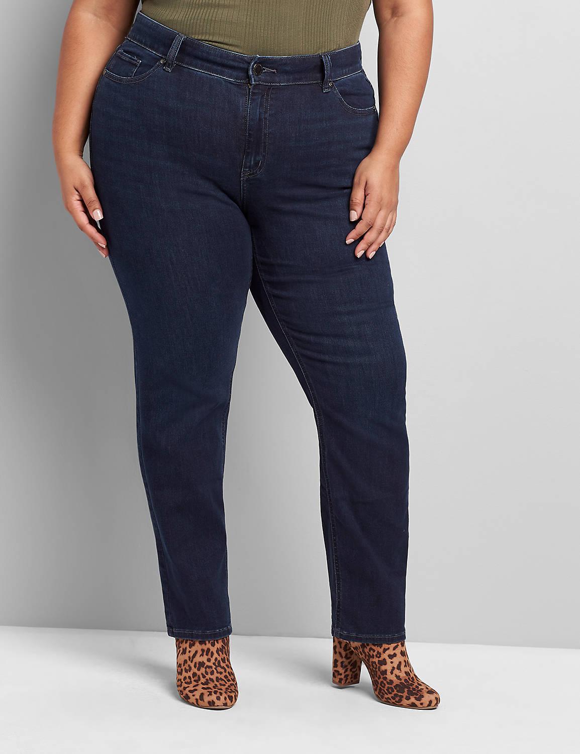 Curvy Fit High-Rise Straight Jean Product Image