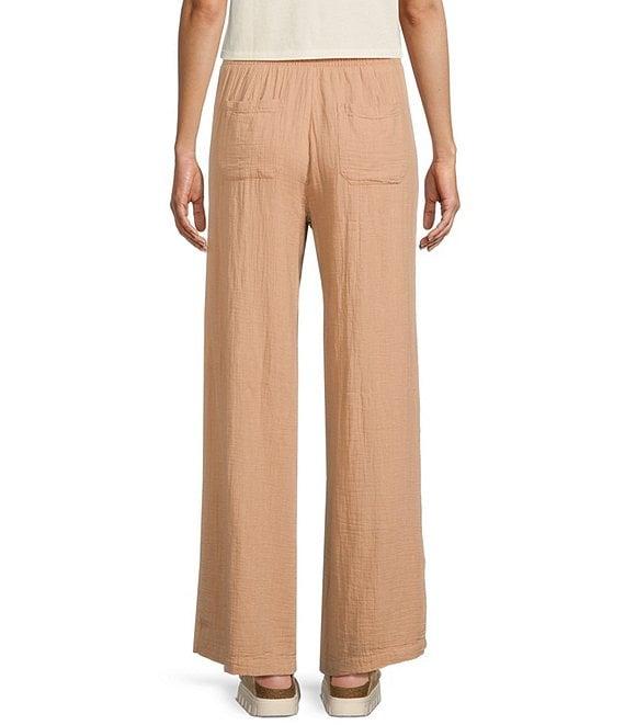 Billabong New Waves High Rise Relaxed Gauze Pants Product Image