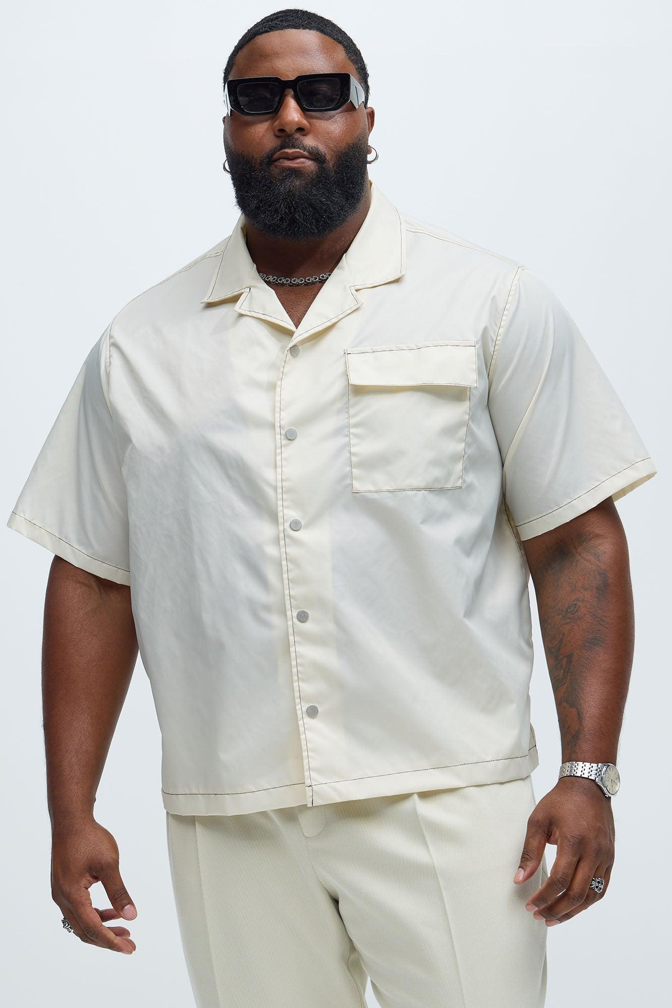 Deonte Shirt - Cream Product Image