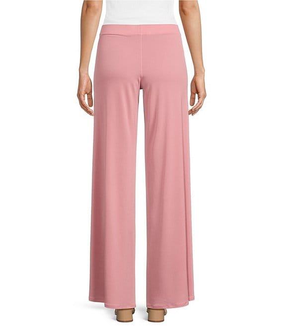 Eva Varro Elastic Waist Wide Leg Pants Product Image