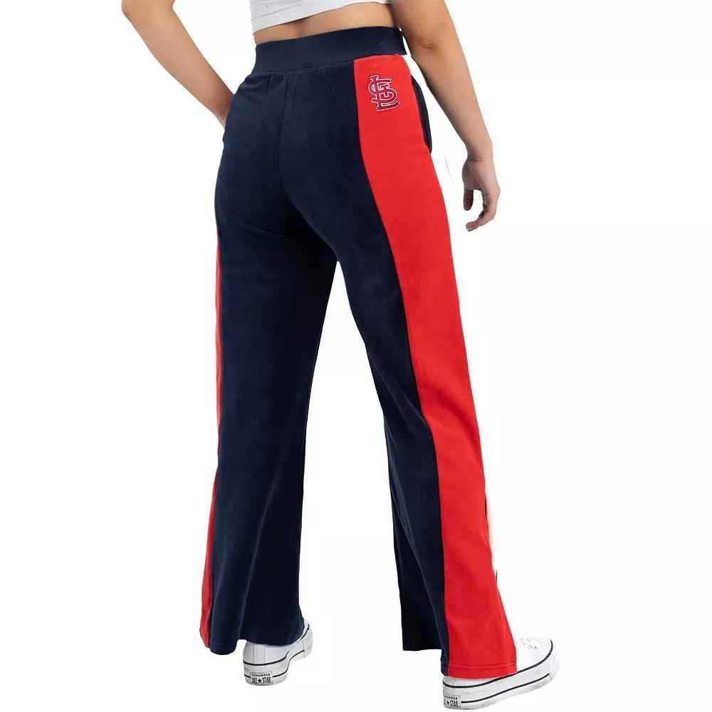 Women's Lusso Navy St. Louis Cardinals Nova Pants, Size: Medium, Blue Product Image