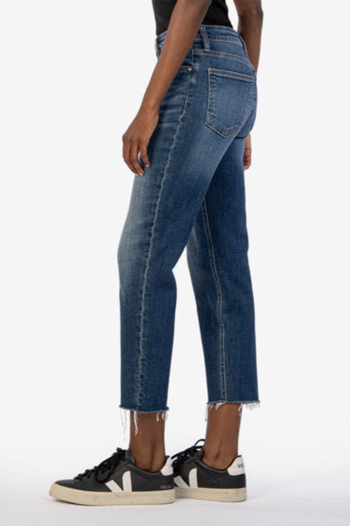 High Rise Rachael Mom Jean- Explore/Dark Stone Wash 26" Inseam Product Image