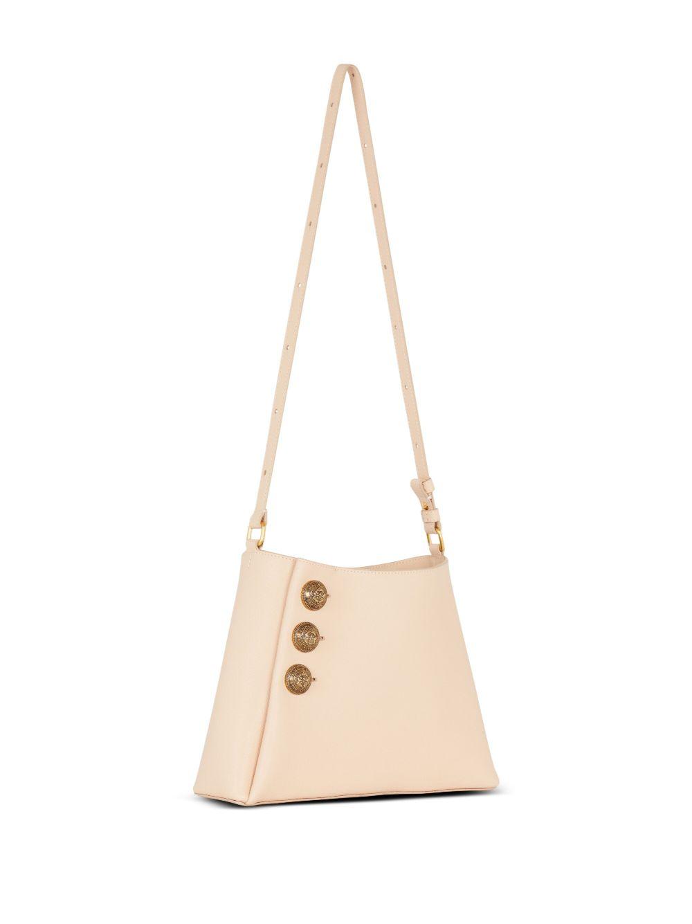 Embleme leather shoulder bag Product Image