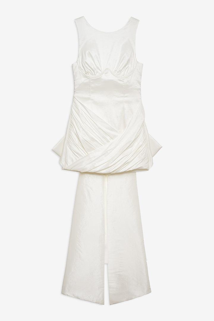 Dark Romance Mini Dress — White Product Image