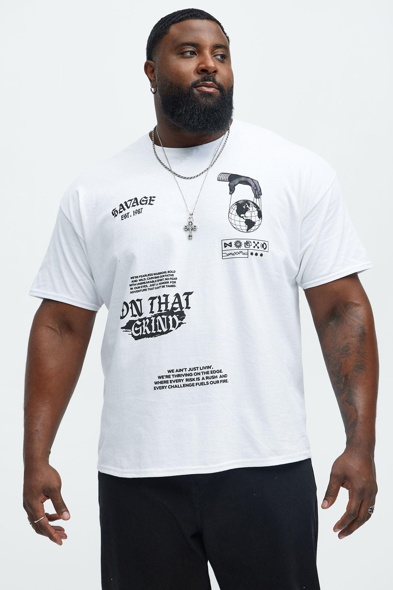 On That Grind Short Sleeve Tee - White Product Image
