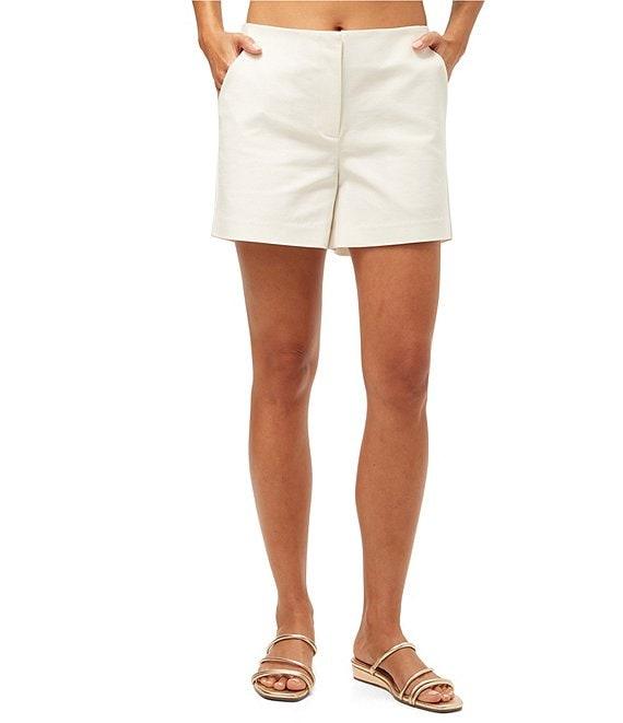 Trina Turk Valera Mid Rise Shorts Product Image