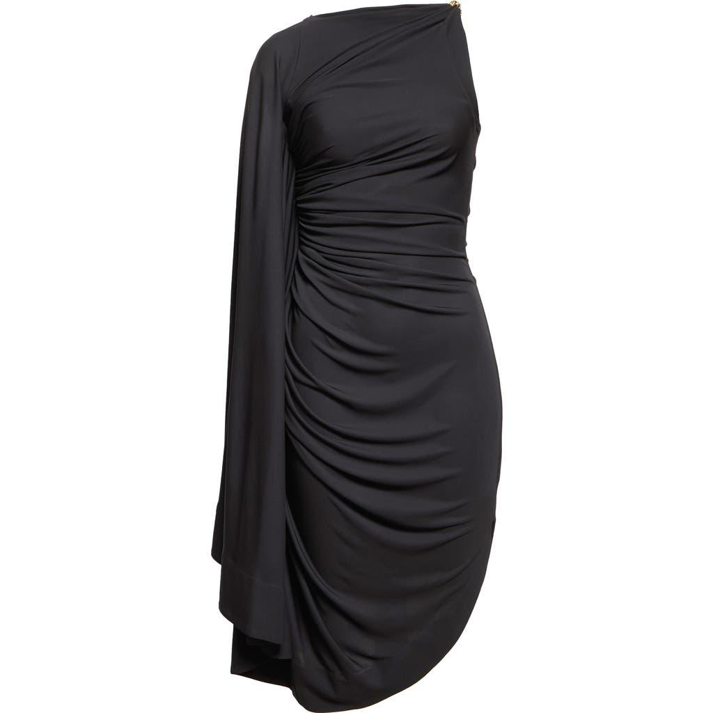 BOTTEGA VENETA Draped Dress In Black Product Image